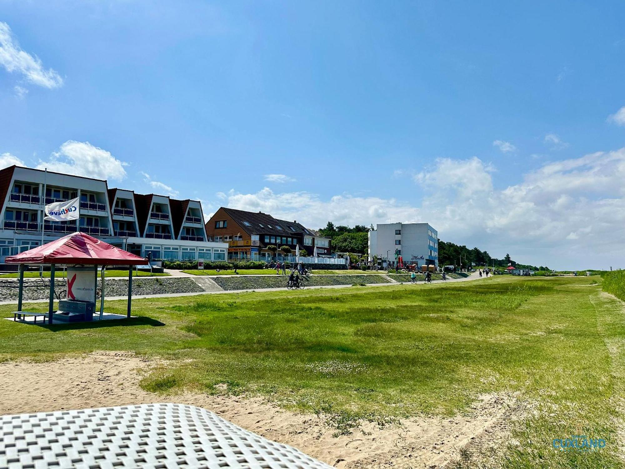 Апартаменти Urlaub Mit Spektakulaerer Aussicht Auf Das Wattenmeer Куксгафен Екстер'єр фото